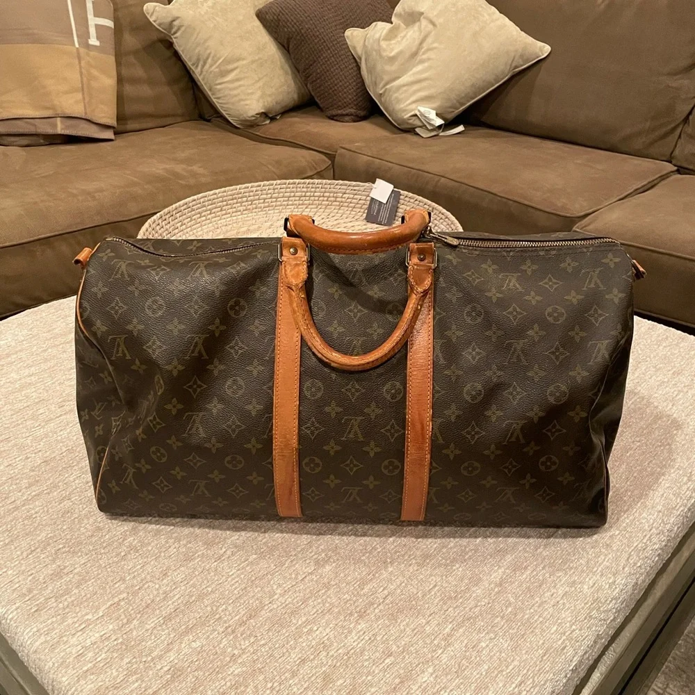 LV Keepall Tote Travel Bag - Picture 2 of 7